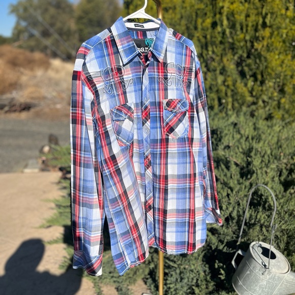 Mens XXL BUCKLE ROAR LONG SLEEVED SHIRT GREAT CONDITION - Picture 2 of 8